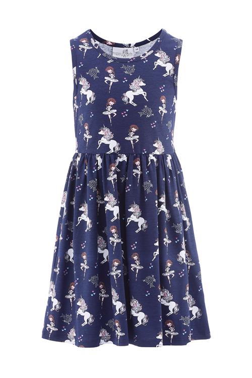 happy girls Kjole  ecru / navy