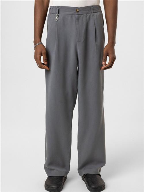 Dandalo Bukser med lægfolder  grå