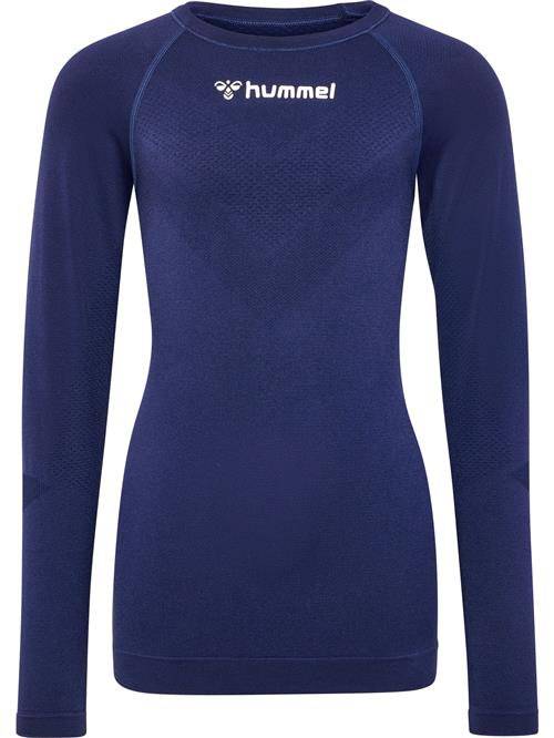 Hummel Funktionsskjorte  marin / hvid