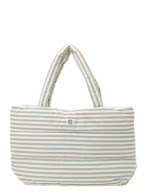 MSCH COPENHAGEN Shopper  aqua / sort / offwhite