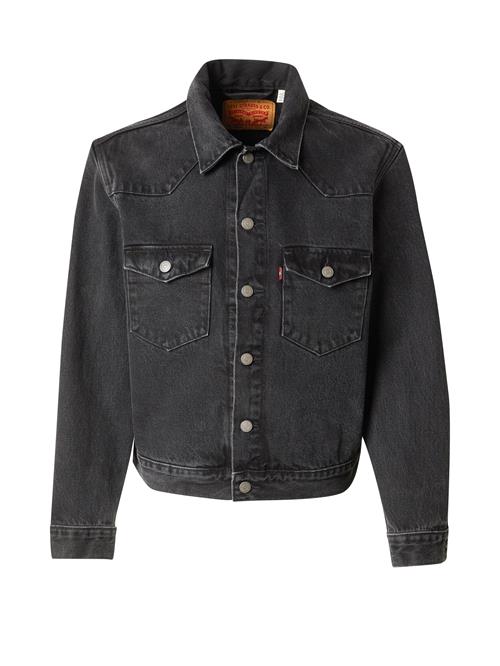 LEVI'S ® Overgangsjakke 'Western Trucker'  black denim