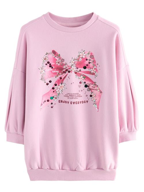 Next Kjole  pudder / gammelrosa / mørk pink / hvid