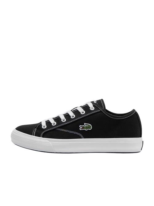 LACOSTE Sneaker low 'Backcourt'  græsgrøn / sort / hvid