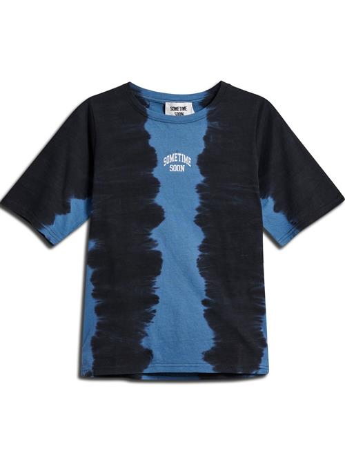 SOMETIME SOON Shirts 'River'  koboltblåt / sort