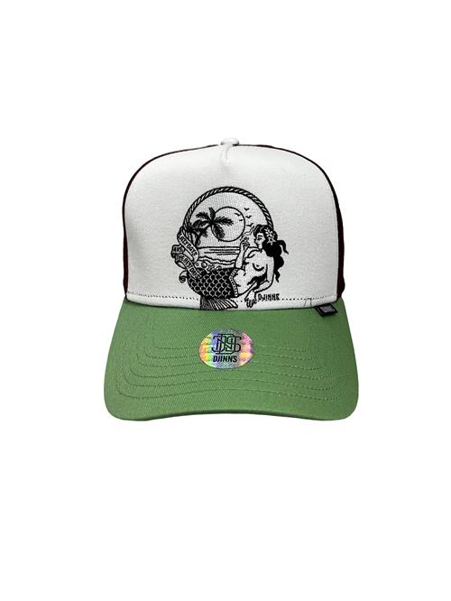 DJINNS Hætte 'Lazy Mermaid'  blandingsfarvet