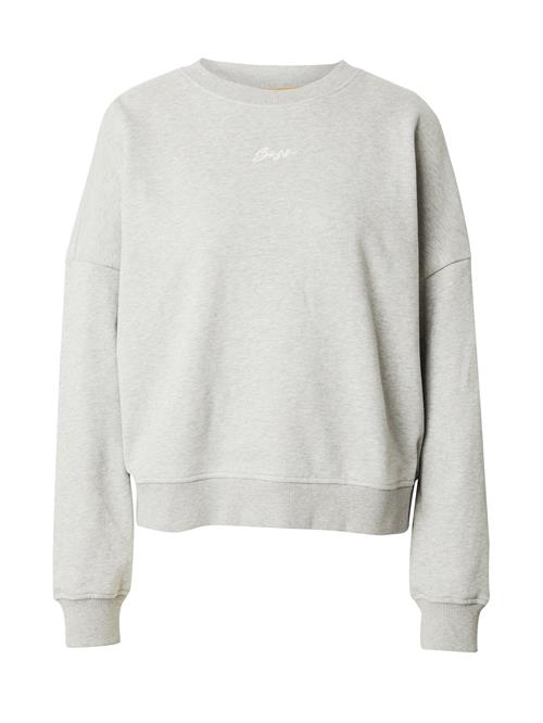 BOSS Sweatshirt 'C_Esweaty'  grå / hvid