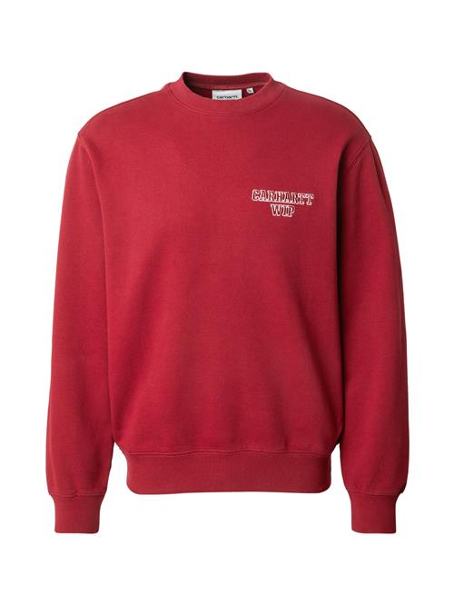 Carhartt WIP Sweatshirt 'Alumni'  rød / lys rød / hvid