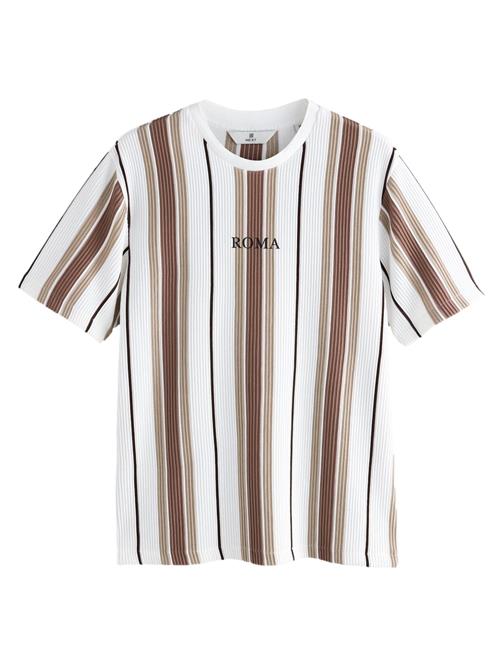 Next Bluser & t-shirts 'Edles'  beige / choko / sort / hvid