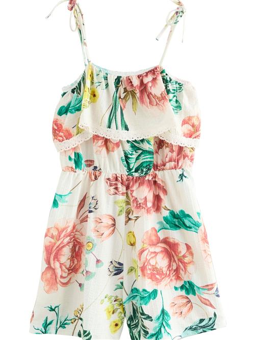 Next Jumpsuit  gul / grøn / pink / hvid