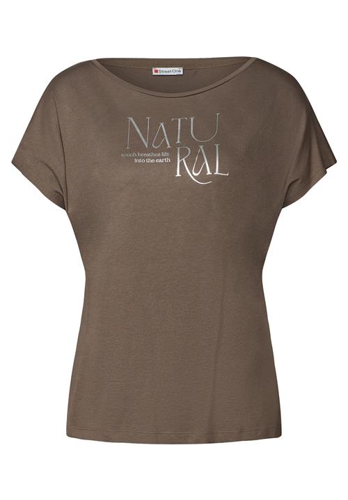 STREET ONE Shirts  brun / sølv