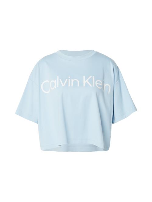 Calvin Klein Oversized bluse  himmelblå / hvid
