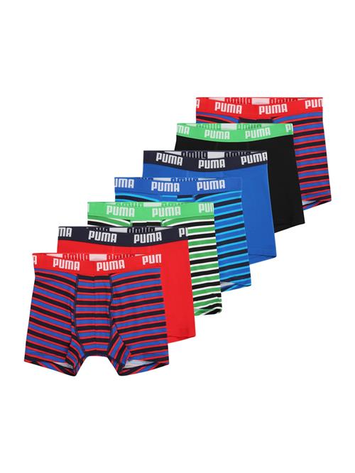 PUMA Underbukser  blå / grøn / rød / sort