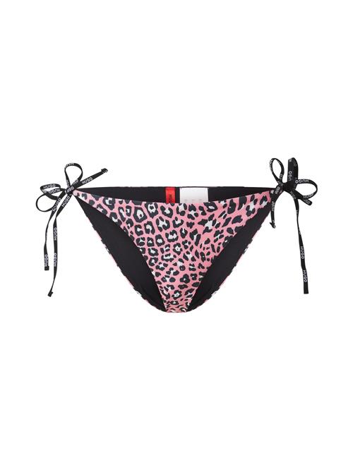 HUGO Bikinitrusse 'PURE_SIDE TIE'  lys pink / sort / hvid