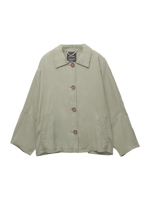 Pull&Bear Overgangsjakke  grøn