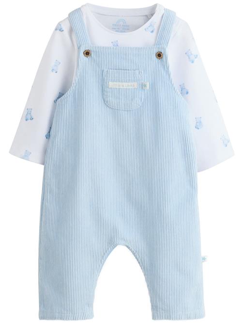 Next Sæt  lyseblå / hvid