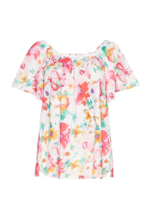 FELIPA Bluse  turkis / orange / pink / hvid