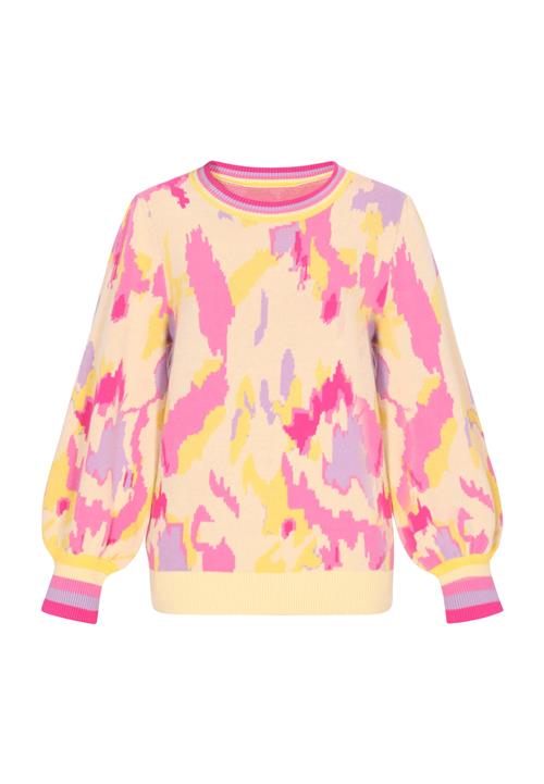 ebeeza Pullover 'Fashion Look'  beige / gul / lavendel / pink