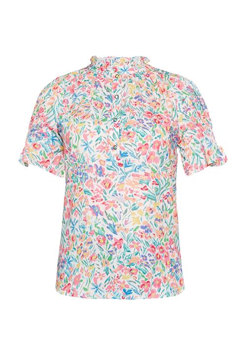 Gaya Bluse 'Festival'  blå / grøn / pink / hvid