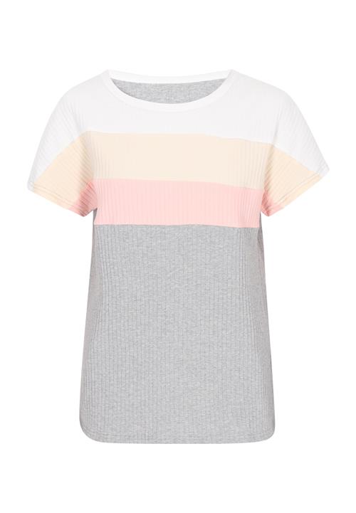 SANIKA Shirts 'Fashion Look'  lysegul / grå / gammelrosa / hvid