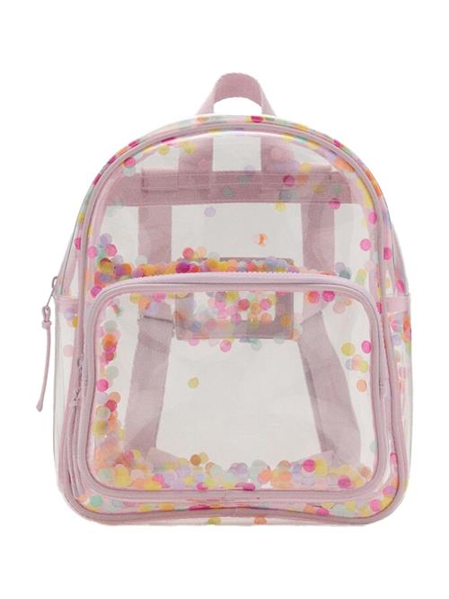 MANGO KIDS Rygsæk 'Confeti'  blandingsfarvet / lyserød / hvid