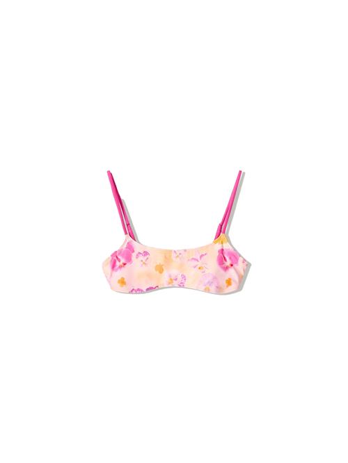 Bershka Bikinioverdel  orkidee / pastelorange / pink / lyserød