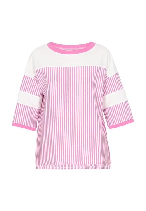 FELIPA Bluse 'Fashion Look'  pink / hvid