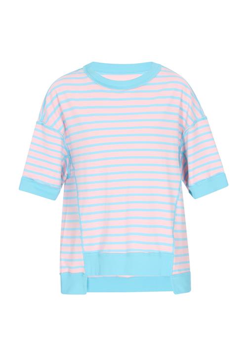 SANIKA Shirts  lyseblå / pink