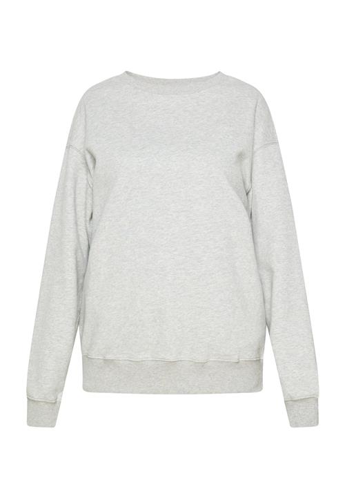 SANIKA Sweatshirt  grå-meleret