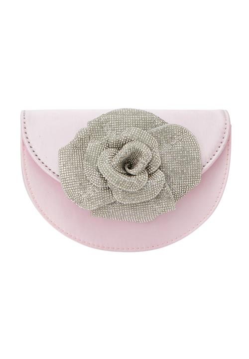 NAEMI Clutch  rosé / sølv