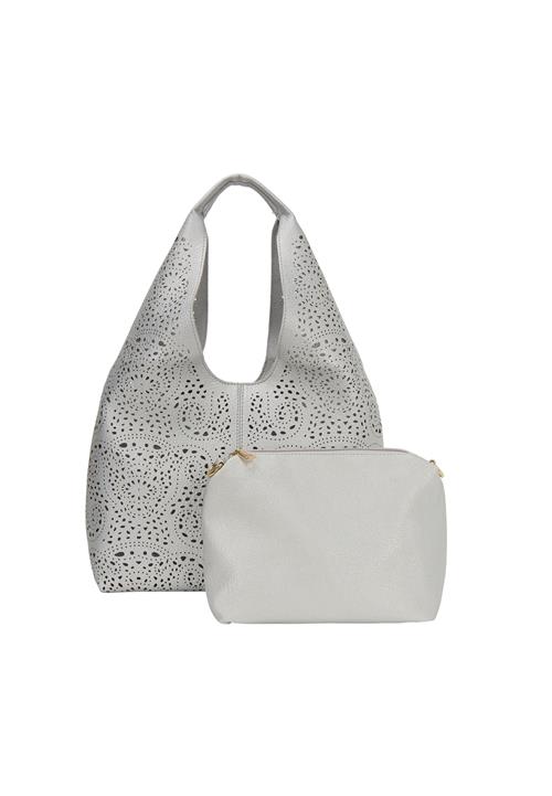 Gaya Skuldertaske  sølvgrå