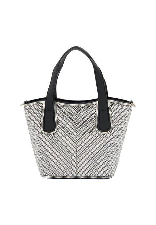 NAEMI Håndtaske  sort / sølv