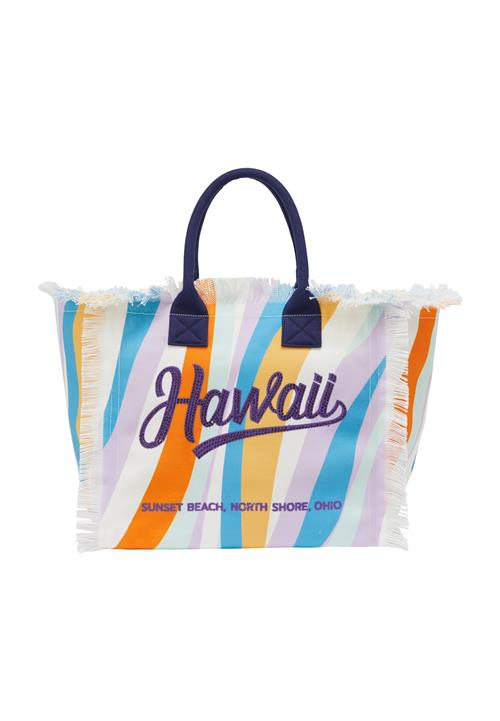 ebeeza Shopper  blå / navy / pastellilla / orange