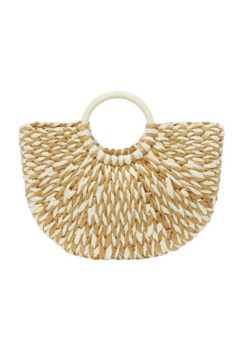 ebeeza Håndtaske  beige / mørkebeige