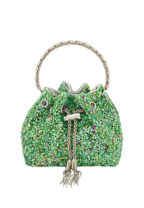 NAEMI Posetaske  grøn / lysegrøn / pink