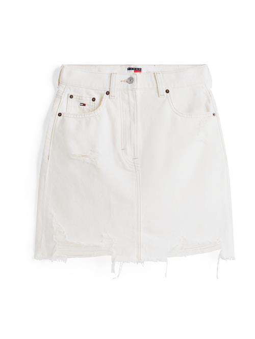 Tommy Jeans Nederdel  white denim