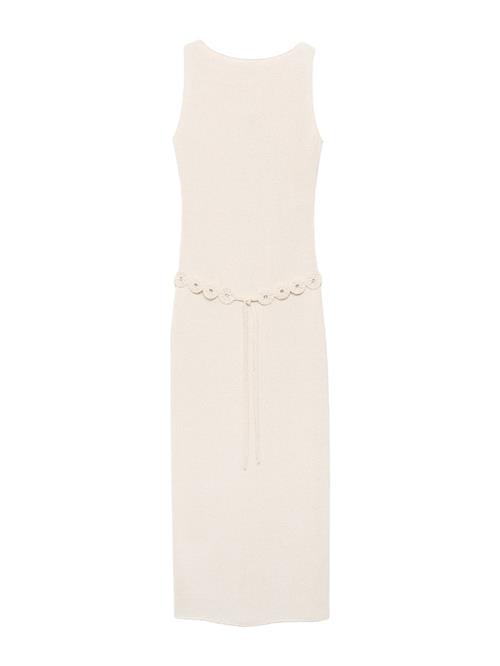 MANGO Strikkjole 'KING'  beige