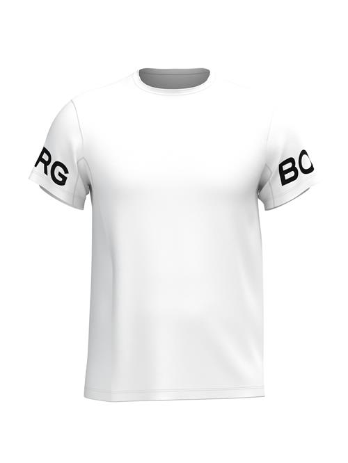 BJÖRN BORG Funktionsskjorte  sort / hvid