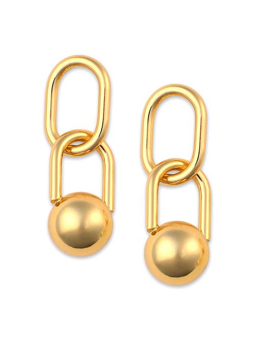 SOHI Øreringe 'Taletta'  guld