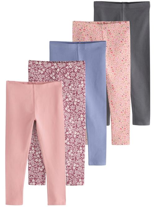 Next Leggings  royalblå / antracit / gammelrosa / burgunder