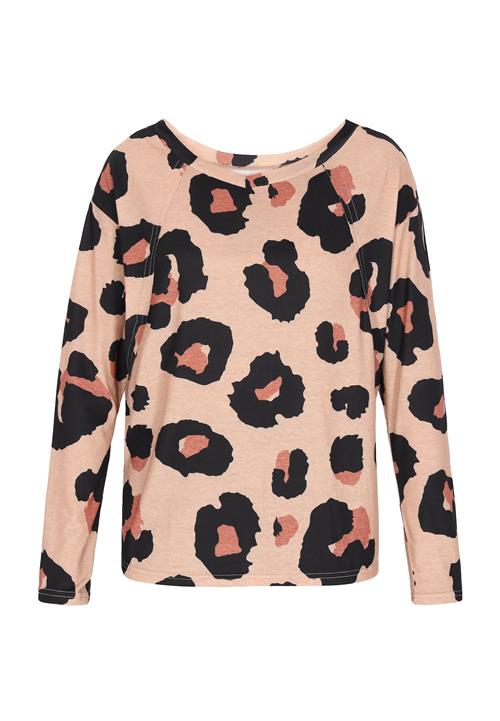 NALLY Shirts 'Fashion Look'  nude / pitaya / sort