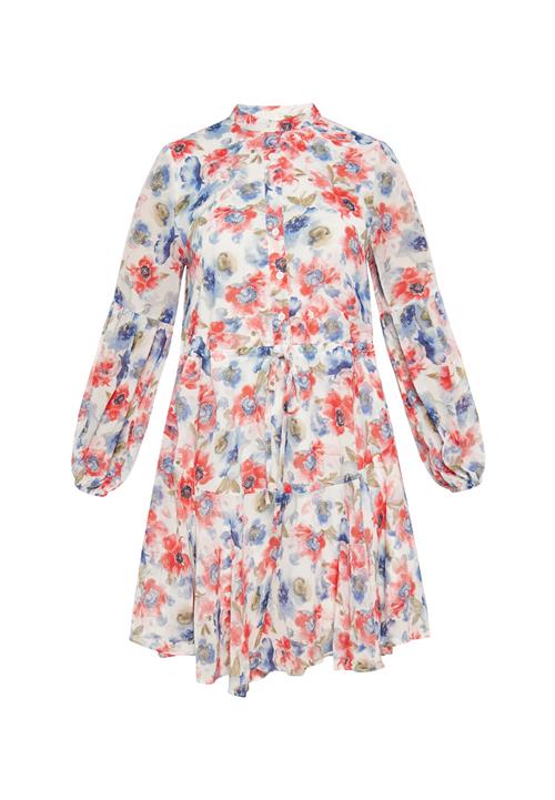 FELIPA Blusekjole 'Fashion Look'  blandingsfarvet / hvid