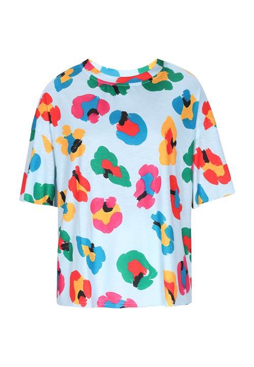 NALLY Shirts  lyseblå / gylden gul / jade / pink