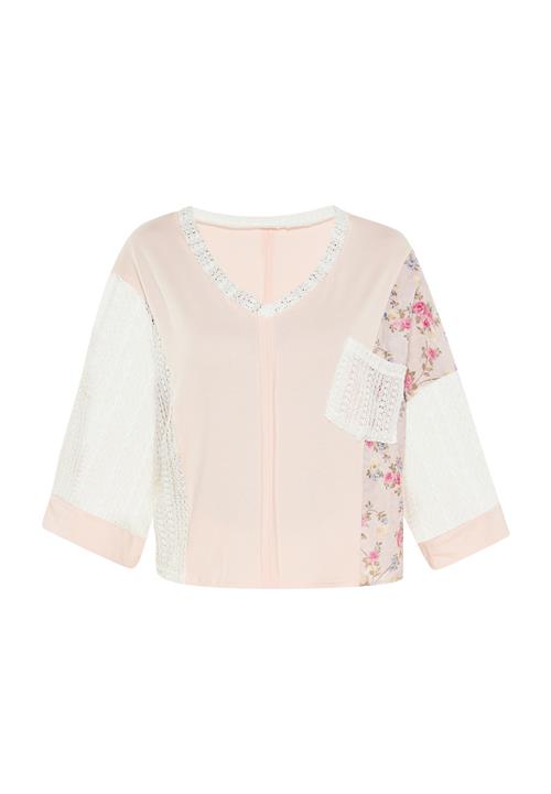 FELIPA Bluse  lyseblå / lyserød / lys pink / hvid
