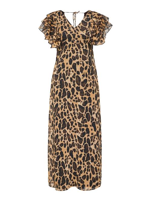 ONLY Kjole 'ONLAsta'  lysebrun / mørkebrun / sort