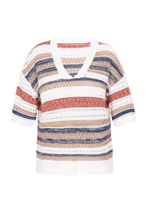 usha FESTIVAL Pullover  mørkeblå / brun / rød / hvid