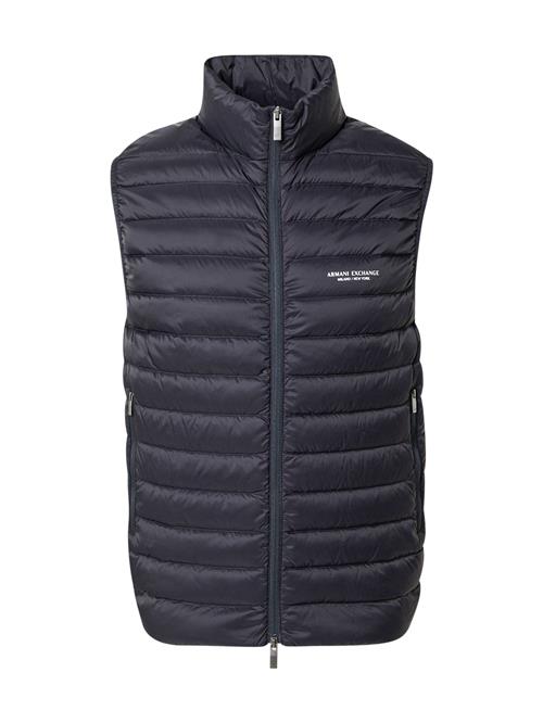 ARMANI EXCHANGE Vest  navy / hvid