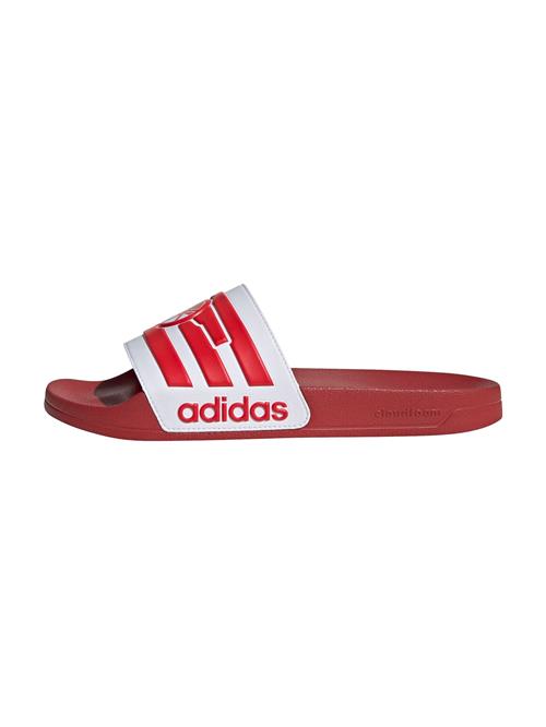 ADIDAS SPORTSWEAR Strand-/badesko 'ADILETTE Arsenal'  rød / hvid