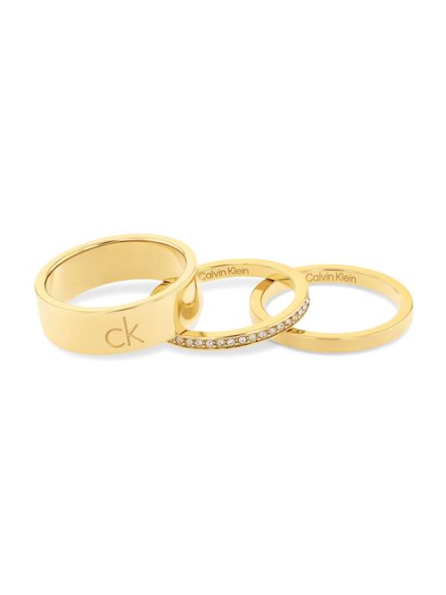Calvin Klein Ring  guld / transparent