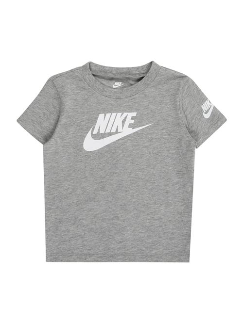 Nike Sportswear Shirts 'FUTURA EVERGREEN'  grå-meleret / hvid