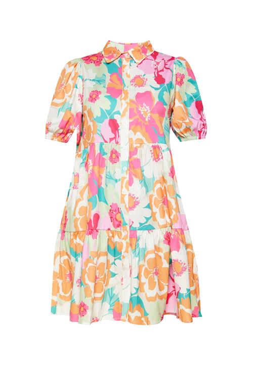 FELIPA Blusekjole 'Fashion Look'  turkis / lysegrøn / pink / hvid